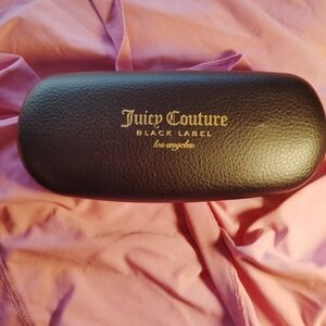 Juicy Couture Black Label Gold-Logo Sunglasses Case
